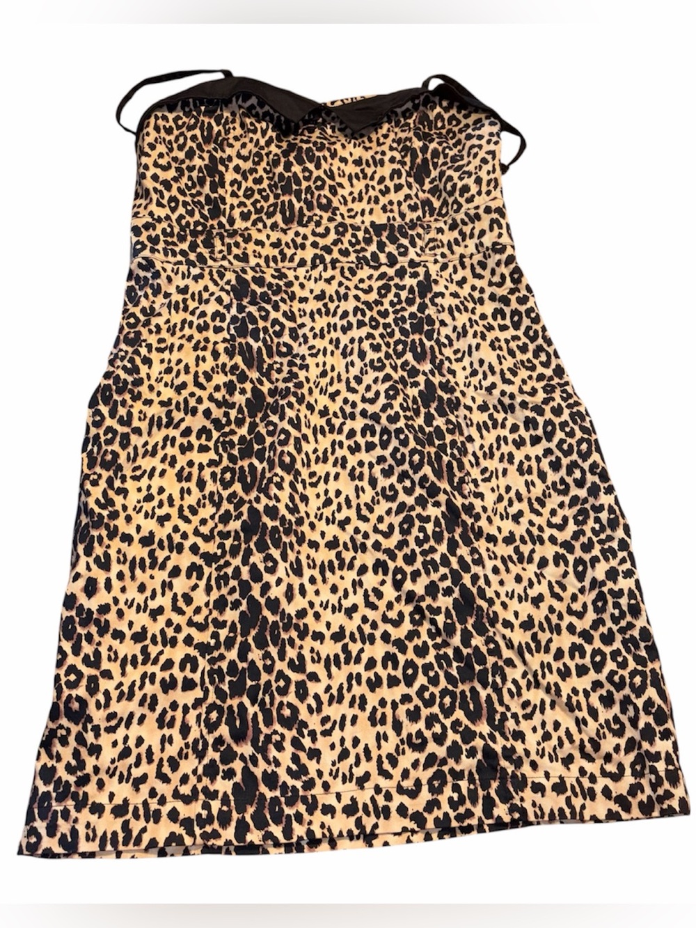 Twenty One Women's Dress Leopard Cheetah Print Size L
